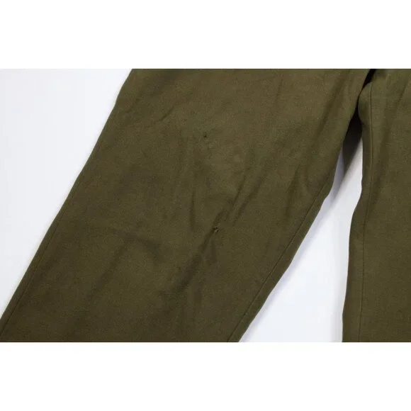Vtg 50s Korean War Mens Medium Distressed Wool M1951 Field Trousers Pants USA